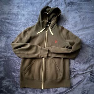 Polo zip up hoodie